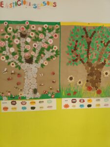 Alberi e stagioni - elaborato scuola primaria