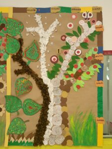 Alberi e stagioni - elaborato scuola primaria